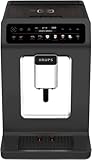KRUPS Evidence One Kaffeevollautomat mit Milchschlauch, One-Touch-Cappuccino, 12...