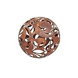 Kapaga Rost Gartenkugel für den Außenbereich - Vintage Deko für Kerzen (26cm)