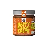 Naughty Nuts Bio Happy Nougat Spread - Vegan, ohne Palmöl und ohne raffinierten...
