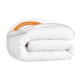 SONGMICS HOME Bettdecke, 200 x 135 cm Steppdecke, Steppbettdecke mit 8...