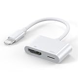 [Apple MFi-Zertifiziert] Lightning auf HDMI Digital AV Adapter für iPhone, HD...