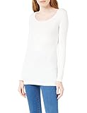 VERO MODA Damen Vmmaxi My Soft Long U-neck Noos' Langarmshirt, WeiÃƒŸ (Bright...