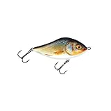 Salmo Slider Jerkbait Wobbler, Salmo Farben:Real Roach,...