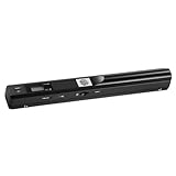 Laroal Tragbarer Hand-Dokumentenscanner, A4-Scanner, 900 DPI, hohe Auflösung,...