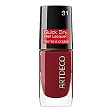 ARTDECO Quick Dry Nail Lacquer, schnelltrocknender Nagellack in 12 Nagellack...