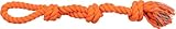 TRIXIE Spieltau für Hunde, mit 3 Knoten, 3275, 60 cm, orange, mit Handschlaufe,...