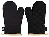 Ofenhandschuhe Fire Stone, Schwarz, 17x29 cm, 1 Paar, PSA-Kategorie II bis...