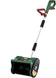 Witlight Akku Schneefräse,elektrische bürstenlose Schneebürste mit 4.0 Ah...