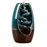 Keramik Wasserfall Rückfluss Räucherstäbchenhalter 20 cm | Rückfluss...