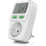 CSL - Stromzähler Steckdose - Energiekostenmessgerät Stromkostenmessgerät -...