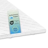 Bodyprotect Topper 90 x 200 x 6 cm, Kaltschaum Matratzentopper,...