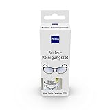 ZEISS Brillen-Reinigungs-Set mit 30ml Inhalt inklusive einem Mikrofasertuch zur...