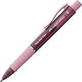 Faber-Castell 145753 - Kugelschreiber Poly Ball View, Mine XB, rose shadow, 1...