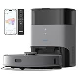 AIRROBO Saugroboter mit Wischfunktion und Absaugstation 3.5L, Staubsauger...