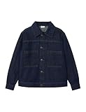 NAME IT Unisex Kinder Nknreese Jacket 4795-Ac J, Dark Blue Denim, Numeric_152