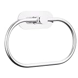 EOLAX Handtuchring Badezimmer, Selbstklebender Handtuchhalter Wandmontage,...