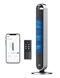 Dreo 25dB leiser Smart Turmventilator mit Sprachsteuerung, WiFi Alexa...