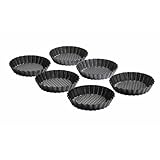 Original Kaiser Classic Mini Torteletts 6 Stück, Tortelettförmchen 10 cm,...