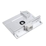 SUDEG Set mit 3 Frästisch Einlegeplatten, Frästisch für Oberfräsen...