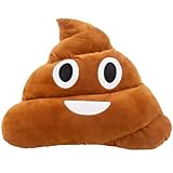 SKIPTHYBER Poop Plüschtier Poop Emoticon Plüsch SofaKissen Kuscheltier Kissen,...