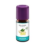 Baldini – Ingweröl BIO, 100% naturreines ätherisches Ingwer Öl Bio, Ingwer...