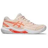 ASICS Damen Gel-Dedicate 8 Clay Sneaker, Pearl PINK/Sun Coral, 39 EU