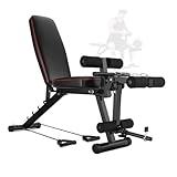 Hantelbank Für Zuhause, Mit 200 Kg Kapazität, Schwerlast Verstellbar Für Das...