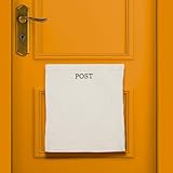 Postfänger für Briefkästen [weiß] Kein Werkzeug oder Schrauben erforderlich...