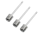 Mobi Lock 3 Stück Ballpumpen-Aufblasnadeln - Luftpumpennadeln aus Edelstahl -...