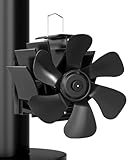 Signstek Kaminventilator Magnetisch, Ofenventilator Ohne Strom Leiser Kamin Ofen...