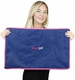 Magic Gel XXL Kühlkissen 60 x 38 cm - Gelmatte für den Ganzen Oberkörper -...