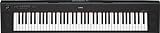 Yamaha Keyboard Piaggero NP-32B, schwarz – Leichtes Keyboard im Piano Design...