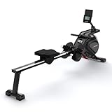 JASPORT RE3 Wasser-Rudergerät für Zuhause, leiser Heimtrainer mit 14 L Tank &...
