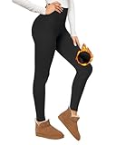 CAMPSNAIL Thermo Leggings Damen Gefütterte im Winter, High Waist Thermohose...