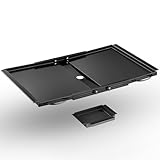 Mutool Ersatz-Fettschale, Grill-Tropfschale mit Auffangwanne für...