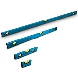 Bituxx Wasserwaagen Set magnetisch Magnetwasserwaage Wasserwage Richtwaage...