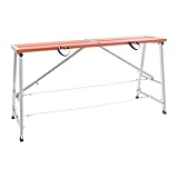Klappbare Arbeitsplattform Höhenverstellbar, Aluminium Stufenleiter...