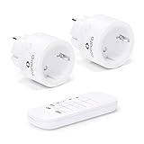 sonero Funk-Steckdosen Set 2300 Watt | 1x Fernbedienung, 2x Steckdose für den...