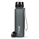 720°DGREE Trinkflasche 1l Sport “uberBottle“ softTouch +Sieb - BPA-Frei -...