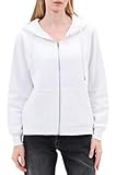 Smith & Solo Hoodie Damen Reißverschluss – Sweatjacke mit Kapuze,...
