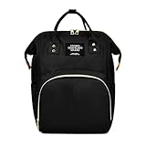 Lässige Wickelrucksack Tasche für Mama und Baby - Organizer Rucksack für...