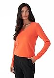 Style & Republic V-Neck Kaschmir Pullover-Damen elegant aus 100% Cashmere - Dein...