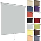 Springrollo Mittelzugrollo Schnapprollo viele Größen und Farben Montage...