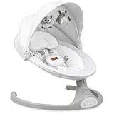 MoMi KENANI Babywippe für Kinder bis 9 kg, klappbar, mit Fernbedienung &...