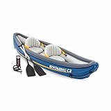 Intex 68389NP – Aufblasbares Kajak Wyoming C2, 2-Sitzer, Blau, 307 x 89 x 53...