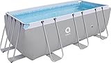 Avenli Pool 400 x 200 x 100 cm Frame Plus Stahlrahmen Aufstellpool ohne Pumpe...