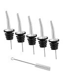 MHC Bar’n’more 5 Flaschen-Ausgießer inkl. Reinigungsbürste | Portionierer...