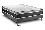 Matratzenset VITAL Care 130 x 200 cm Bettrahmen Kit grau