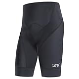 GORE WEAR C3 kurze Herren Fahrrad-Hose mit Sitzpolster, L, schwarz