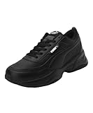 PUMA Damen Cilia Mode Sneaker, Puma Black Puma Silver, 38.5 EU